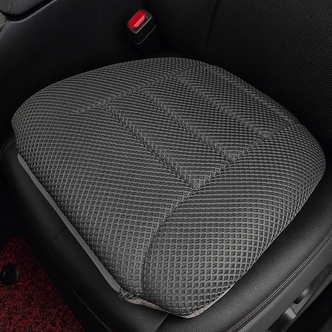 17.7"L×16.9"W ×3"H Car Booster Seat Cushion Raise Height for Short People | AEROiVi Breathable 3D Air Mesh Booster Seat Cushion Non-Slip Bottom Car Seat Pad with Truck Cars SUV Quick Drying Washable by AEROiVi