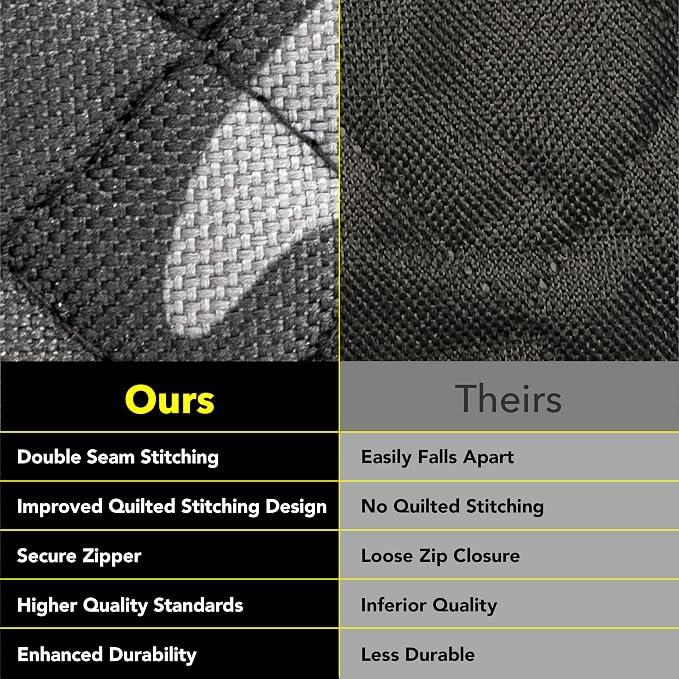 Meadowlark Dog Car Seat Cover, Heavy Duty Hammock, XL Trucks, Gray Camo - Image 5