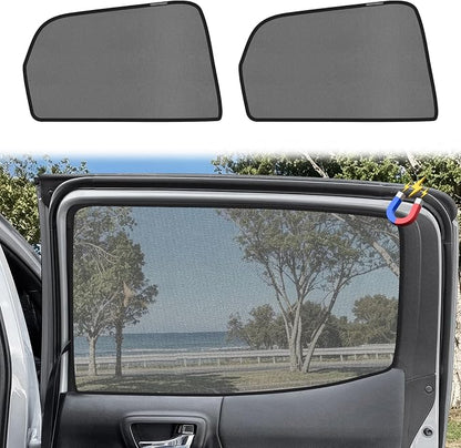 KUST Car Window Shades for 2020-2025 2026 Ford Escape Accessories, Breathable Mesh Magnetic Window Covers, Rear Back Side Window Sun Shades UV Block Privacy Protection for Baby Camping Napping 2PCS - Image 9