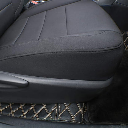 EKR Car Seat Covers for Subaru Crosstrek 2026 Base,Neoprene Full Set | Custom Fit for Subaru Crosstrek 2026 Base(Rear W/ NO Armrest),Glove-Like Fit,Easy Clean,Neoprene (Black) - Image 3