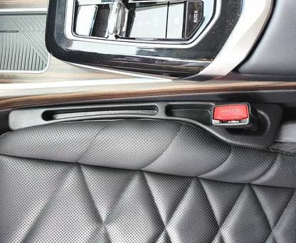 2 pack No Drop Car Seat Gap Filler Guard, Catcher Blocker Between Consoles | Fill the Gap between Seat and Console Leather Car Crevice Inbetween Blocker Plug Space Pad b00byh6c1e-A0 - Image 5