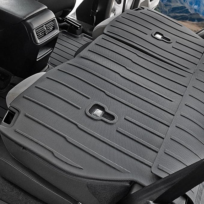 Cargo Mat for Honda CRV 2023-2026 Hybrid & Gas Accessories | Cargo Liner & Rear Seat Back Protector for CR-V, All Weather TPE, Non Slip & Odorless & Scratch Proof, Quick Clean - Image 9