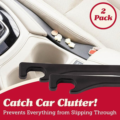 Lusso Gear Car Seat Gap Filler (2 Pack) - Stop Dropping Between Seats - Universal Fit for Car, Truck, SUV - Block the Gap between Seat Console - Image 3