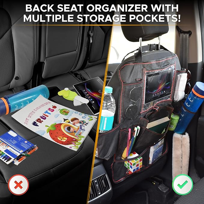EcoNour Car Kick Mats Back Seat Protector - Image 4