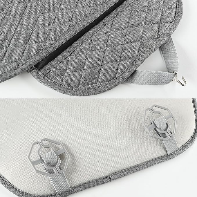 West Llama Linen Car Seat Covers,Bottom Seat Covers for Cars Include 2 Piece Front Driver Seat Pad Mat Universal Fits 90% Vehicles,SUVs,Cars,Sedans(2Piece-Gray) - Image 6