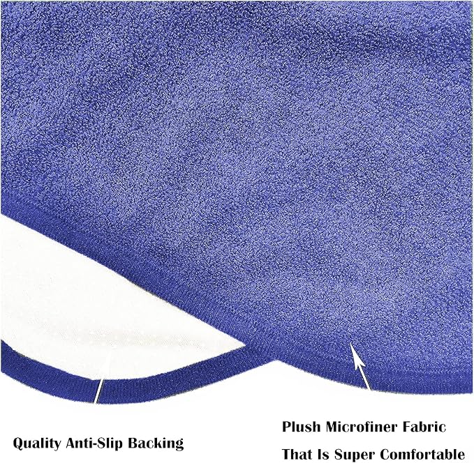 Car Seat Cover Protector Front Seats,for Gym Workout,Running,Swimming,Beach and Hiking,Waterproof Sweat Towel Bucket Seat Covers for Cars SUV Trucks (Blue, 2Pcs) - Image 5
