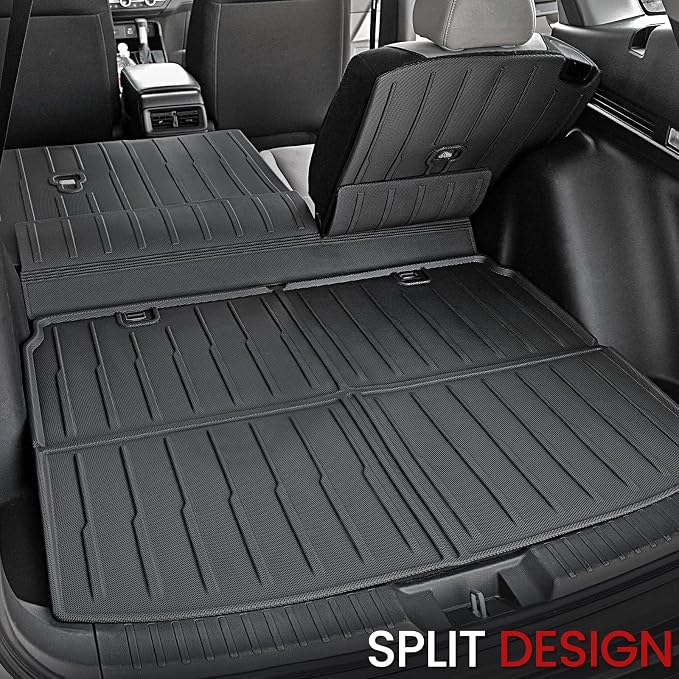 Cargo Mat for Honda CRV 2023-2026 Hybrid & Gas Accessories | Cargo Liner & Rear Seat Back Protector for CR-V, All Weather TPE, Non Slip & Odorless & Scratch Proof, Quick Clean - Image 2