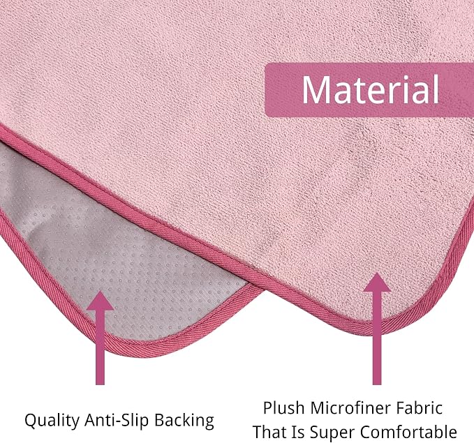 Waterproof Car Seat Cover for Front Seats, Protector for Cars SUVs Trucks, Sweat Towel Seat Covers Bucket for Gym,Workout,Beach,Hiking,Running and Swimming(Pink, 2PCS Front Seat Towel) - Image 4