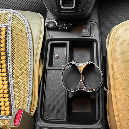 Double Cup Holder for Car, 2 in 1 Extra Cup Insert with Expandable Base, Multifunctional Extender Expander Adapter with Elastic Open-Close Cup Mouth, Adjustable Bracket FOR 2.1''-2.9'' BOTTLE DIAMETER - Image 5