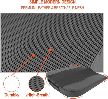 Lofty Aim Car Seat Cushion, Memory Foam Car Seat Cushions for Long Driving | Comfy Car Seat Pillow for Pain Relief, Driver Seat Cushion Adds Height, Butt Cushion for Car, Office Chair, Classic Black - Image 8