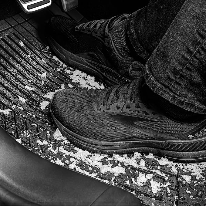 Husky Liners Uni-Fit | Universal Automotive Floor Mats | All Weather Protection for Cars, Trucks, Vans, SUV's | Easy Trim-to-Fit, Black, 4 pcs. - 51509 - Image 7